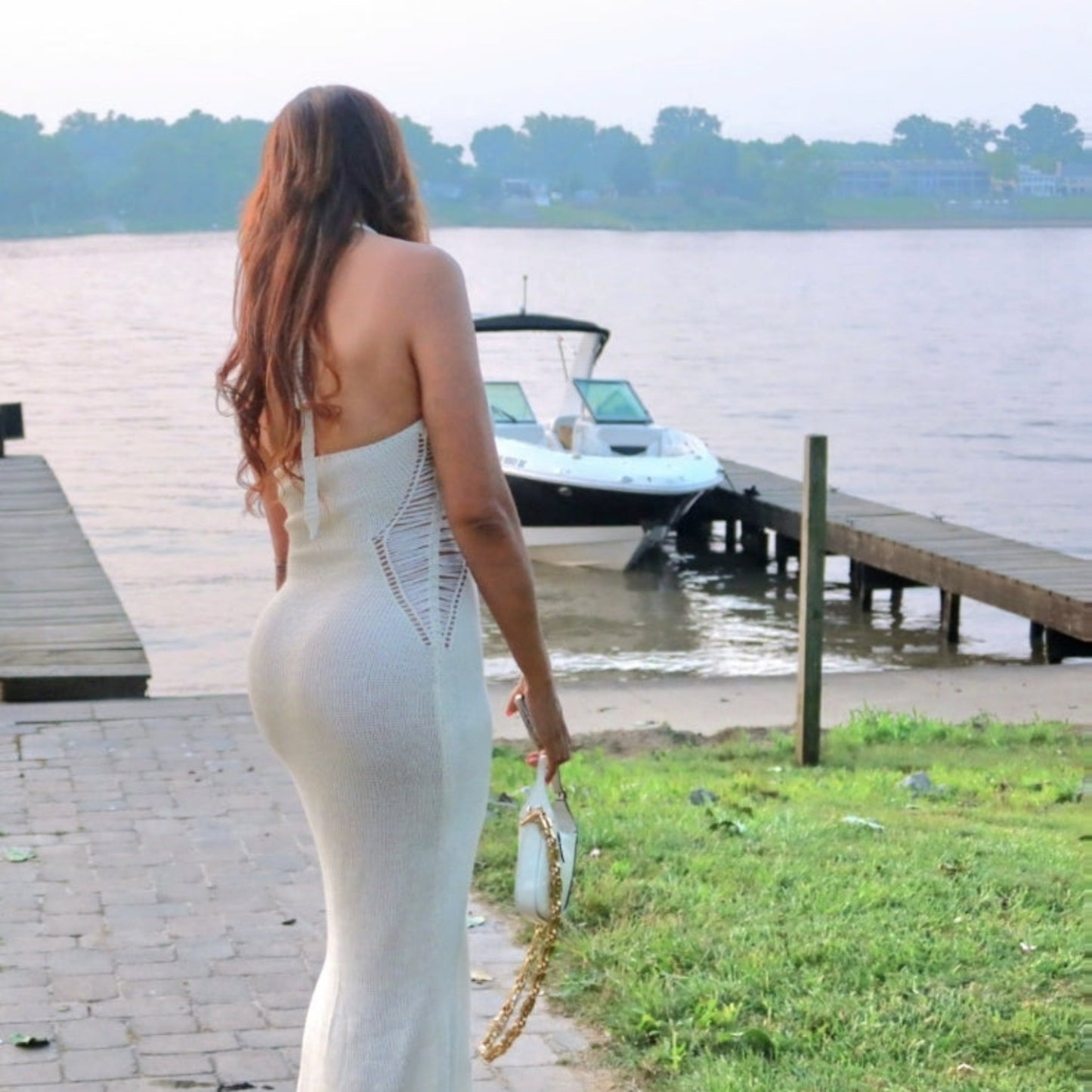 Halter Knit Dress