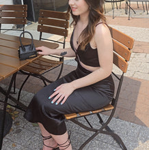Load image into Gallery viewer, Satin Cutout Dress