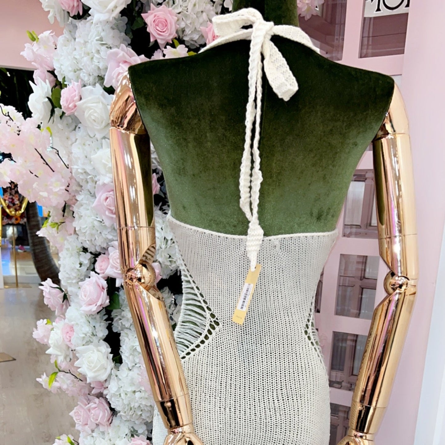 Halter Knit Dress