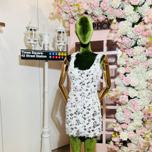 Load image into Gallery viewer, Feather Sequin Mini Dress
