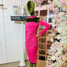 Load image into Gallery viewer, Flirt Halter Bodycon Dress

