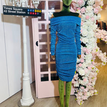 Load image into Gallery viewer, Off the Shoulder Shimmer Mini
