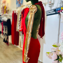 Load image into Gallery viewer, Red Halter Tie Dress
