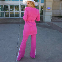 Load image into Gallery viewer, Cardigan and Pants Set
