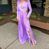 Empire Long Sleeve Gown