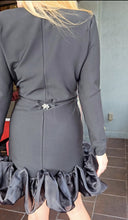 Load image into Gallery viewer, Plunging Rhinestone Dress
