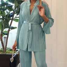 Load image into Gallery viewer, Belted Trouser Set
