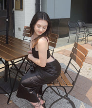 Load image into Gallery viewer, Satin Cutout Dress
