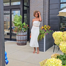 Load image into Gallery viewer, Boucle Tube And Skirt Set
