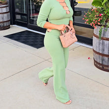 Load image into Gallery viewer, Green Silver Chain Pants
