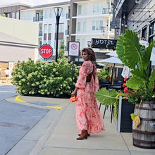 Load image into Gallery viewer, Floral Cut Out Maxi
