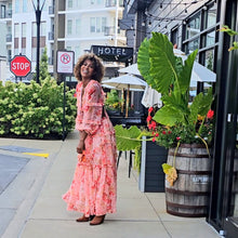Load image into Gallery viewer, Floral Cut Out Maxi
