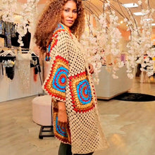 Load image into Gallery viewer, 70's Crochet Sweater
