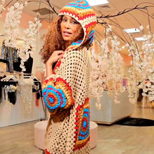 Load image into Gallery viewer, 70's Crochet Sweater
