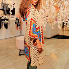 Load image into Gallery viewer, 70's Crochet Sweater
