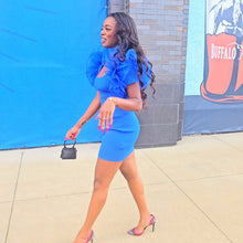Load image into Gallery viewer, Ruffle Sleeve Tank Dress
