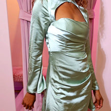 Load image into Gallery viewer, Long Sleeve Satin Mini
