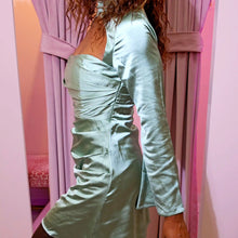 Load image into Gallery viewer, Long Sleeve Satin Mini
