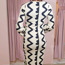 Load image into Gallery viewer, Two Tone Cut Out Dress

