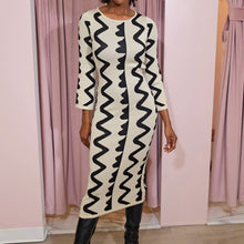 Load image into Gallery viewer, Two Tone Cut Out Dress

