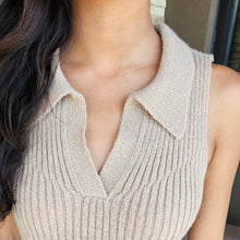 Load image into Gallery viewer, Sleeveless Sweater Dress
