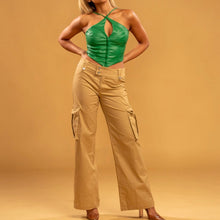 Load image into Gallery viewer, Khaki Cargo Pants
