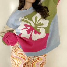 Load image into Gallery viewer, Flower Sweater
