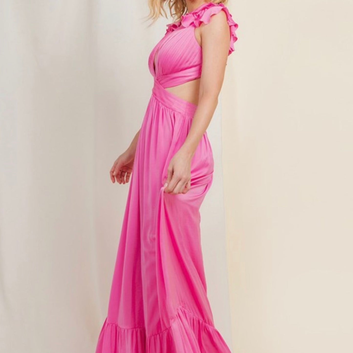 Empire Cut Out Gown