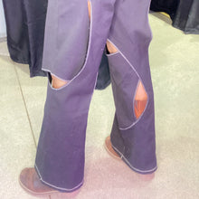 Load image into Gallery viewer, Black Cut Out Slacks
