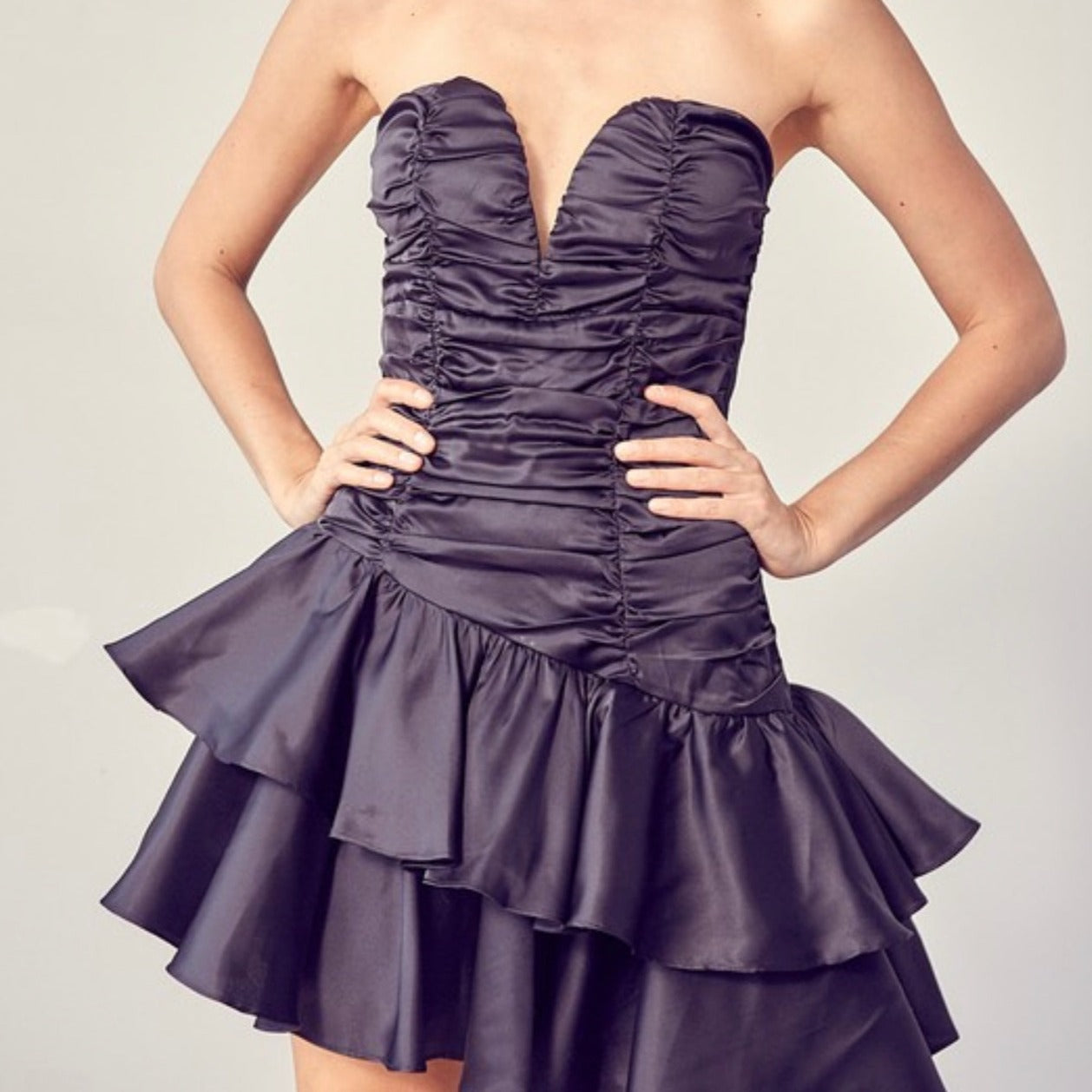 Sweetheart Ruched Dress